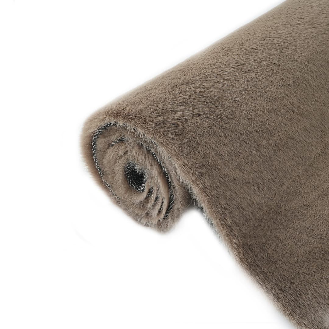 Bruno Banani Rabbit 2 Kunstfell Teppich | Braun