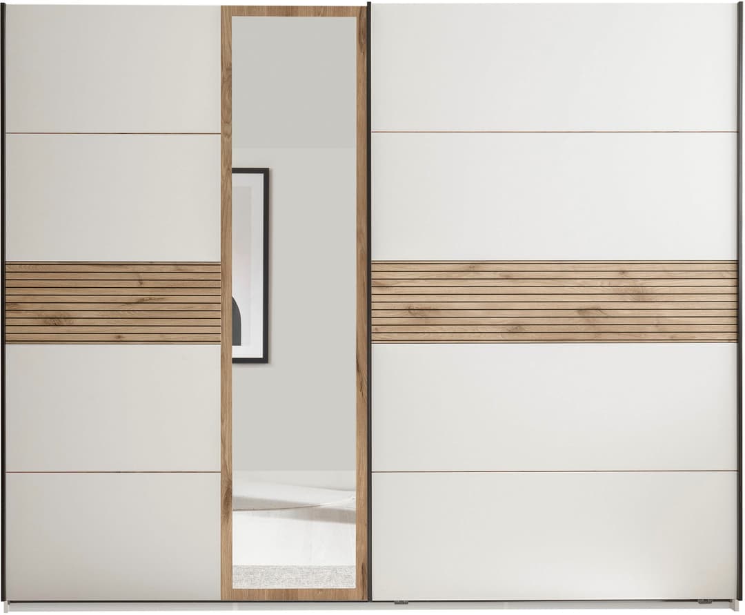 Schlafkontor Leo Schwebetürenschrank | Holztöne