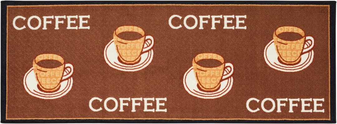 Andiamo Küchenläufer Coffee | Braun