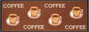 Andiamo Küchenläufer Coffee | Braun