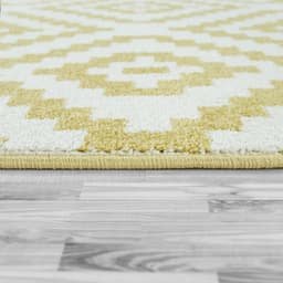 Paco Home Teppich Stella 400 | Gelb