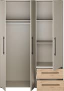 FORTE Kleiderschrank Mokkaris | Holztöne 4