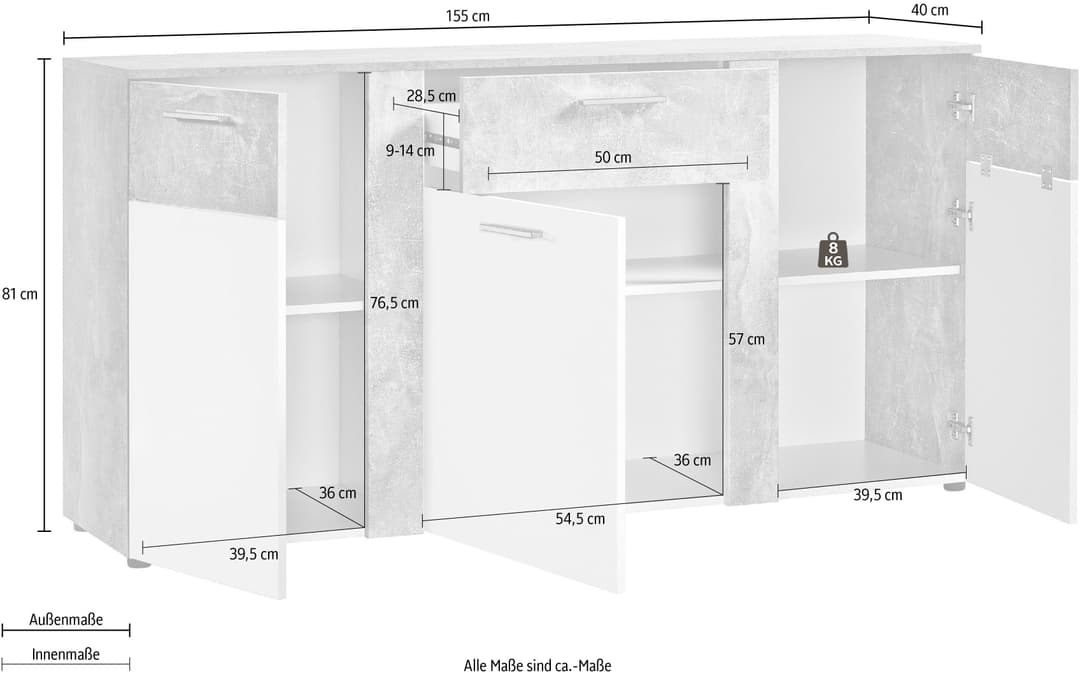 Procontour Kommode Trenti | Holztöne