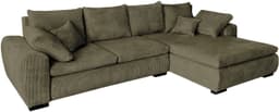 Home affaire Ecksofa Cara Mia L-Form | Grün