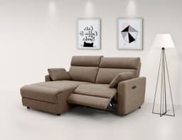 INOSIGN Ecksofa JENNA L-Form | Beige