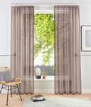 OTTO home Gardine XANA | Braun