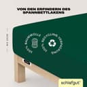 Schlafgut Spannbettlaken EASY JERSEY | Grün