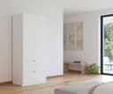 rauch Drehtürenschrank MAINZ | Weiß 2