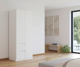rauch Drehtürenschrank MAINZ | Weiß