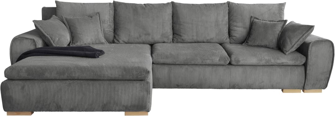 Home affaire Ecksofa Katja | Grau