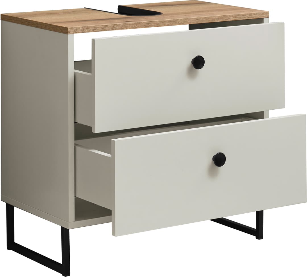 BASIC by Balculina Linea Waschbeckenunterschrank | Grau