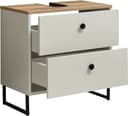 BASIC by Balculina Linea Waschbeckenunterschrank | Grau 5
