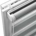 Doppelrollo Duo Klemmrollo | Grau 4