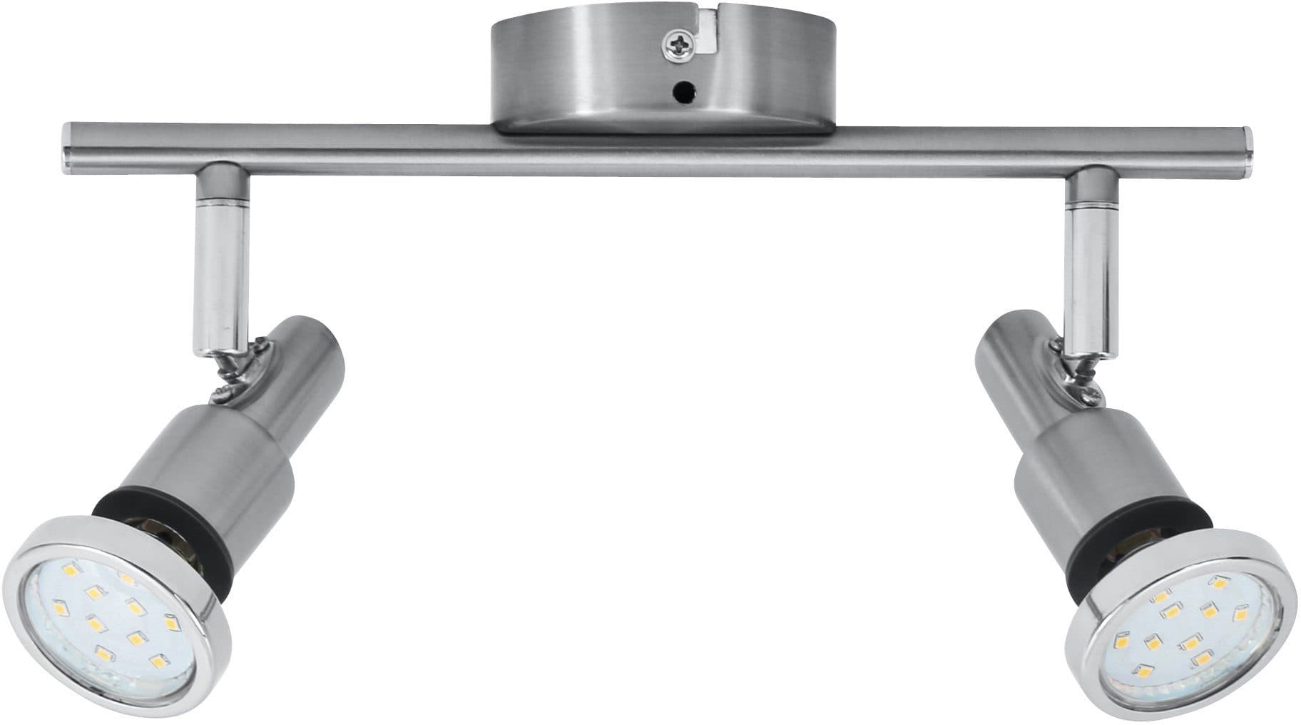 B.K.Licht LED Deckenleuchte Aurel | Silber