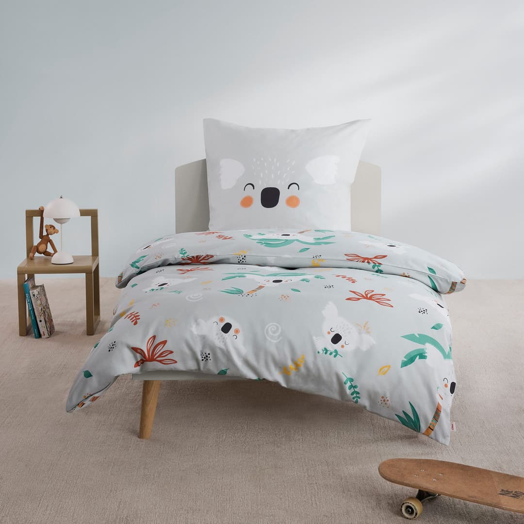 s.Oliver Junior Koala Bettwäsche-Set | Mehrfarbig