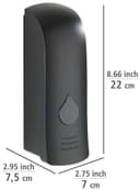 WENKO Desinfektionsmittelspender Ranera | Schwarz 3