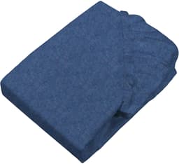 SETEX Feinbiber Spannbettlaken | Blau
