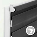 Doppelrollo Duo Rollo Klemmfix | Grau 4