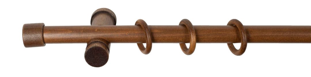 SN DECO GROUP Gardinenstange Cafiro | Braun