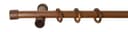 SN DECO GROUP Gardinenstange Cafiro | Braun