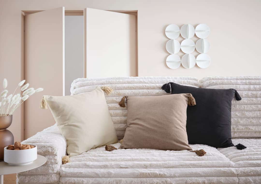 LeGer Home by Lena Gercke Dekokissen Jada | Schwarz