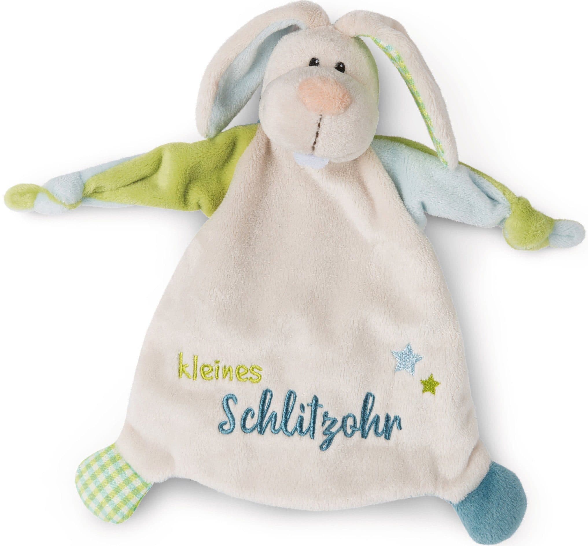 Nici Schmusetuch Kleines Schlitzohr | Mehrfarbig
