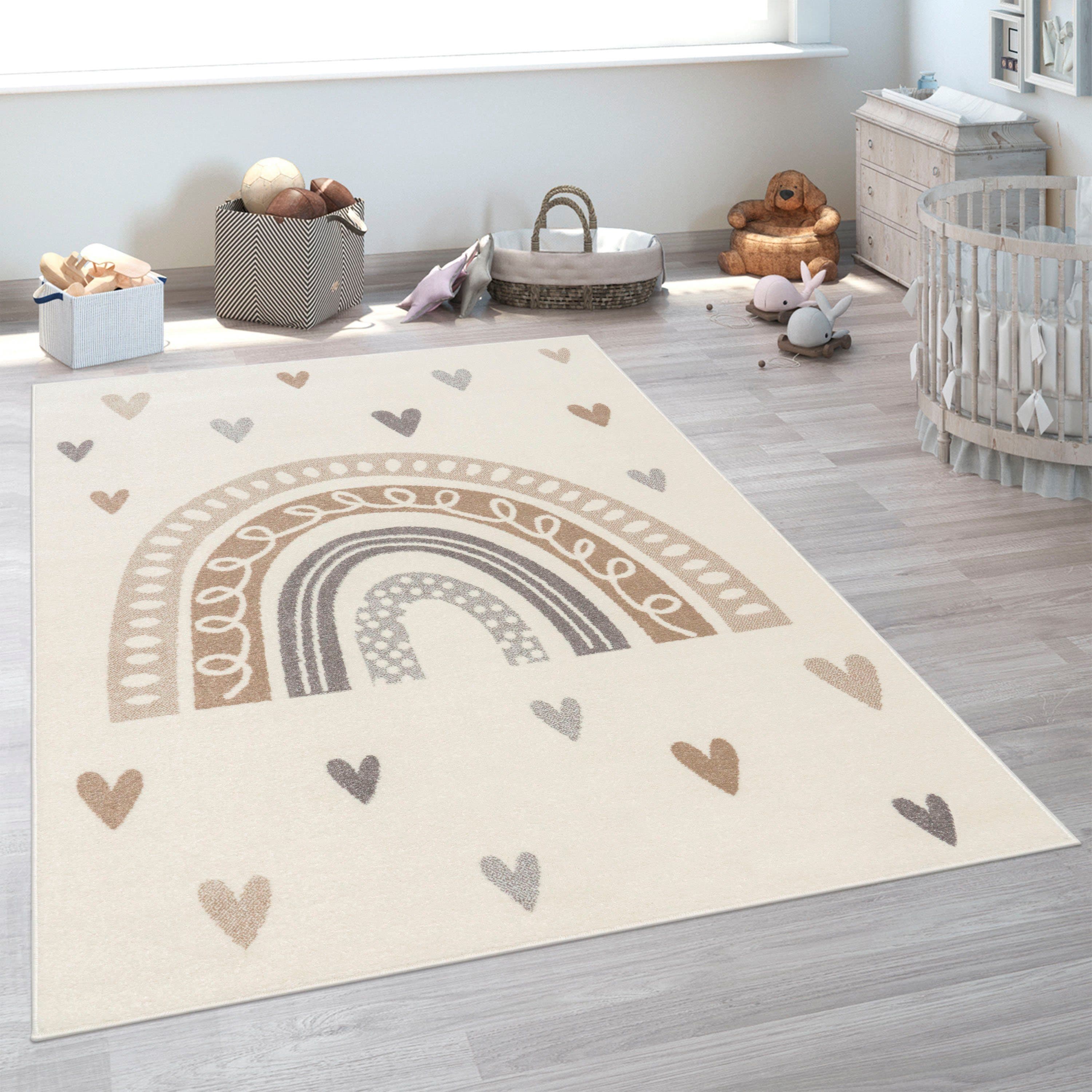 Paco Home Kinderteppich Nino 887 | Beige