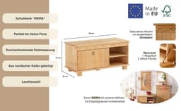OTTO home Schuhbank Indra | Holztöne