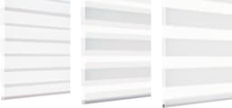 Doppelrollo mit Aluminiumkassette | Weiß