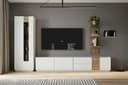 FORTE Lowboard LewisvilleTV-Board, TV-Schrank | Holztöne 5