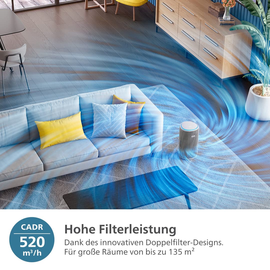 Philips Luftreiniger PureProtect 3200 Series | Silber