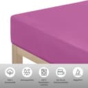 OTTO home Spannbettlaken PHYSALIS | Pink 2