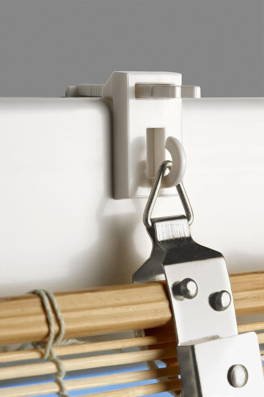 Good Life Klemmhalter für Sichtschutz Babu | Weiß