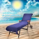 Kinzler Strandtuch Frottier-Liegenbezug | Blau