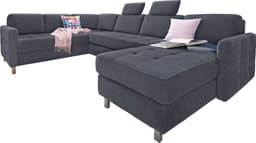 sit&more Wohnlandschaft Pablo U-Form | Grau