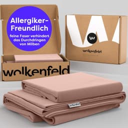 Wolkenfeld Bettwäsche-Set | Rosa