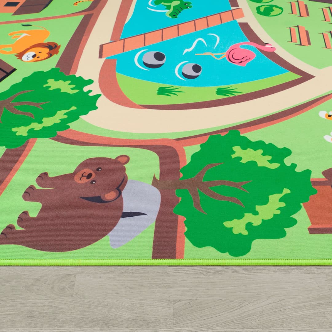 Paco Home Kinderteppich Bino 563 | Mehrfarbig