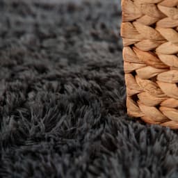 Paco Home Hochflor-Teppich Silky 591 | Grau