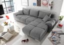 ED EXCITING DESIGN Ecksofa Anton | Grau
