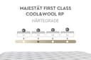 Taschenfederkernmatratze Majestät First Class Cool&Wool | Weiß 5