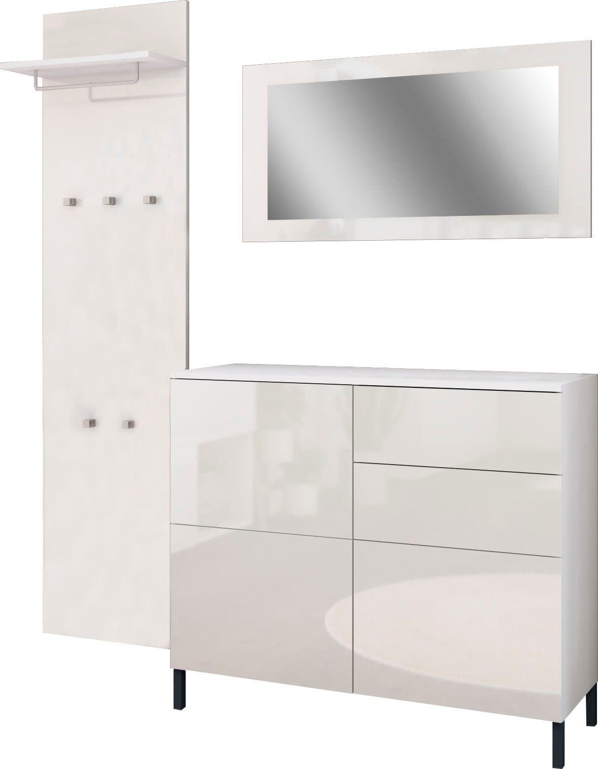 borchardt Möbel Garderoben-Set Haama | Weiß