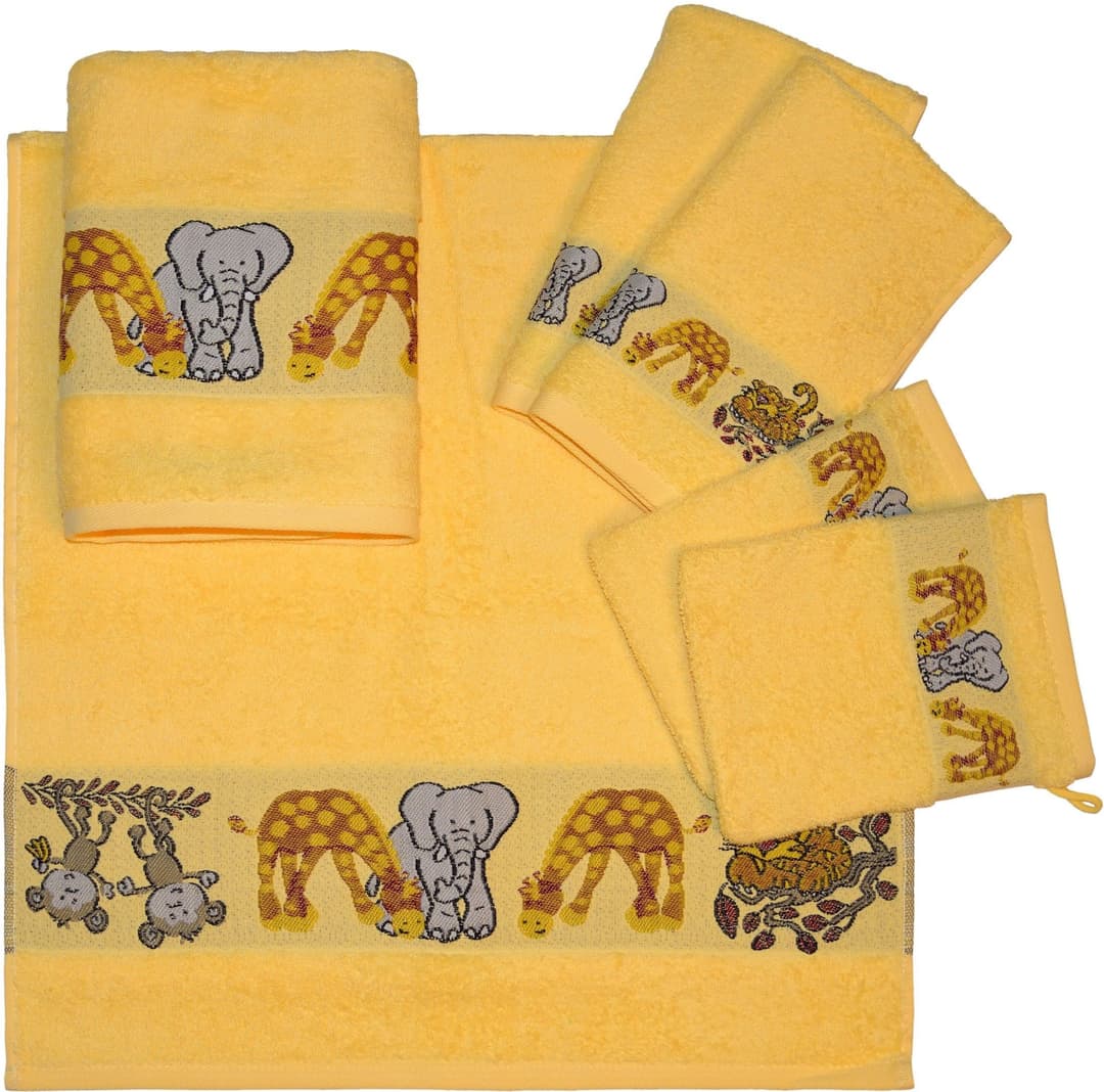 Dyckhoff Handtuch Set Affe | Gelb