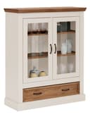 Vitrine Selma Highboard | Weiß 2