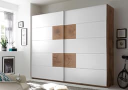 Schlafkontor Schwebetürenschrank Capri | Holztöne