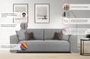 INOSIGN 3-Sitzer BEATRICE | Beige 3