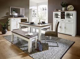 Innostyle Highboard Jasmin | Weiß