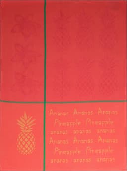 stuco Geschirrtuch Tropic Fruits - Jacquard | Rot