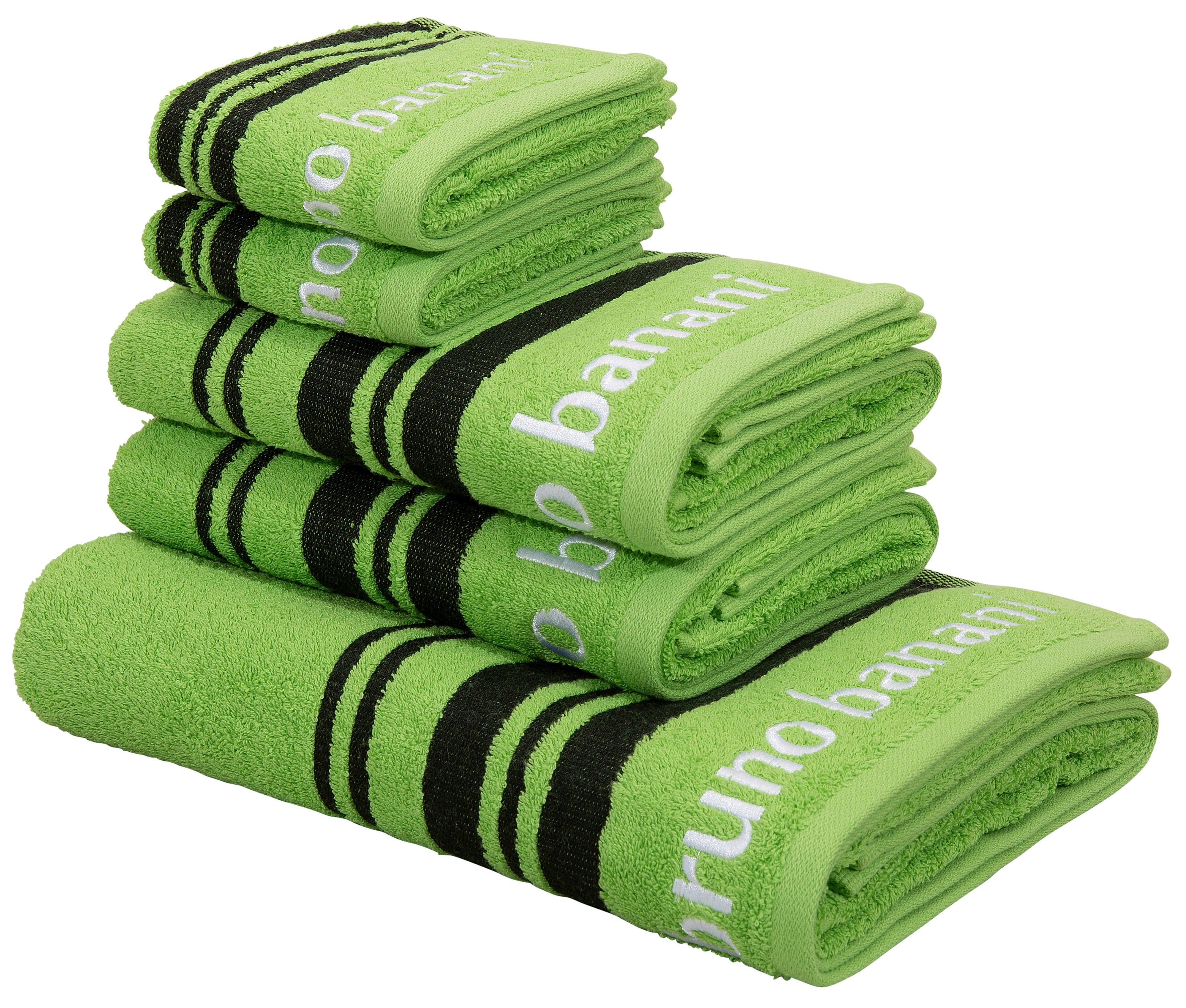 Bruno Banani Handtuch Set Daniel | Grün