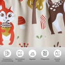 OTTO home Verdunkelungsvorhang Waldtiere | Beige 2