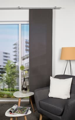 HOME WOHNIDEEN Schiebegardine OXFORD | Grau